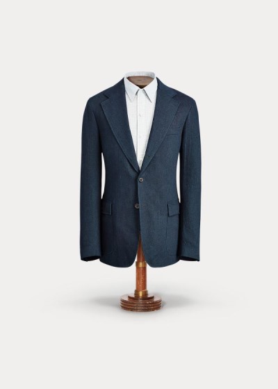 Men's Ralph Lauren Cotton Blazers | 435029MLO